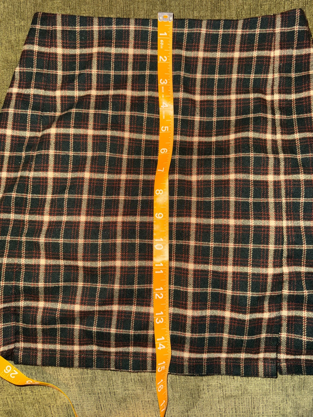 John Galt Plaid Mini Skirt - Picture 8 of 8